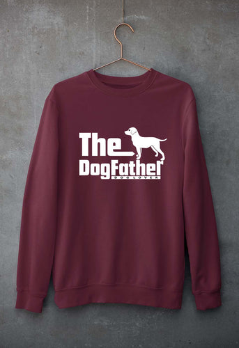 Dog Father Unisex Sweatshirt for Men/Women-Maroon-Ektarfa.online