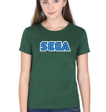 Load image into Gallery viewer, Sega T-Shirt for Women-Dark Green-Ektarfa.online
