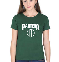 Load image into Gallery viewer, Pantera T-Shirt for Women-Dark Green-Ektarfa.online
