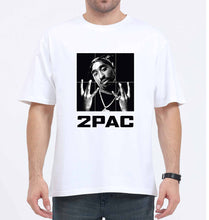 Load image into Gallery viewer, Tupac 2Pac Oversized T-Shirt for Men-White-Ektarfa.online
