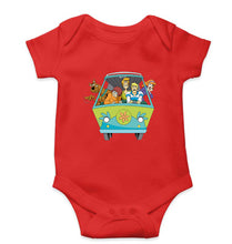 Load image into Gallery viewer, Scooby Doo Kids Romper For Baby Boy/Girl-0-5 Months(18 Inches)-Red-Ektarfa.online
