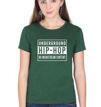 Load image into Gallery viewer, Hip hop T-Shirt for Women-Dark Green-Ektarfa.online
