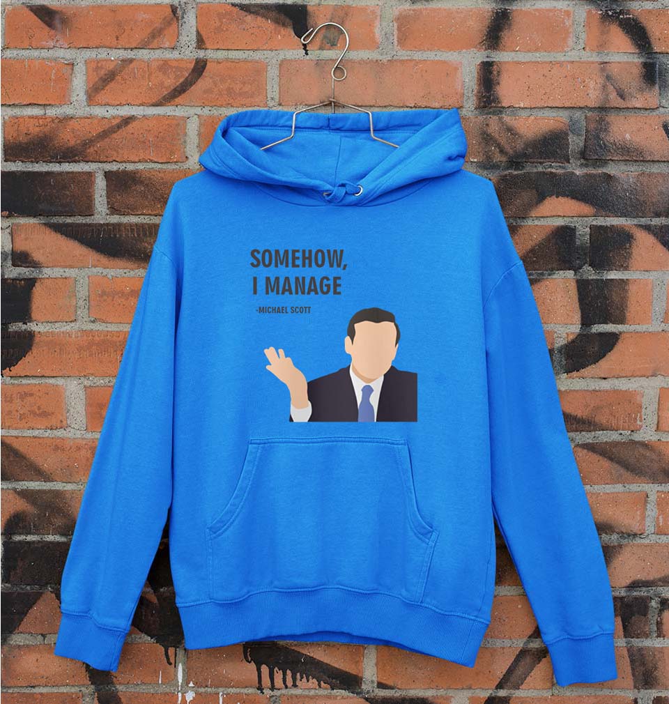 Michael Scott Unisex Hoodie for Men/Women-Royal Blue-Ektarfa.online