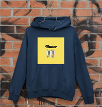 Load image into Gallery viewer, BTS Butter Unisex Hoodie for Men/Women-Navy Blue-Ektarfa.online
