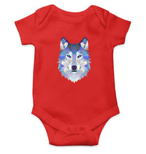 Load image into Gallery viewer, Wolf Kids Romper For Baby Boy/Girl-0-5 Months(18 Inches)-RED-Ektarfa.online
