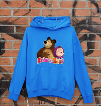 Load image into Gallery viewer, Masha and the Bear Unisex Hoodie for Men/Women-Royal Blue-Ektarfa.online
