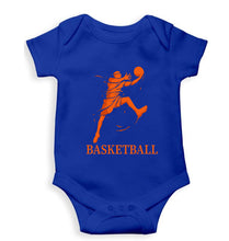 Load image into Gallery viewer, NBA Basketball Kids Romper For Baby Boy/Girl-0-5 Months(18 Inches)-Royal Blue-Ektarfa.online
