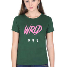 Load image into Gallery viewer, Juice WRLD 999 T-Shirt for Women-XS(32 Inches)-Dark Green-Ektarfa.online
