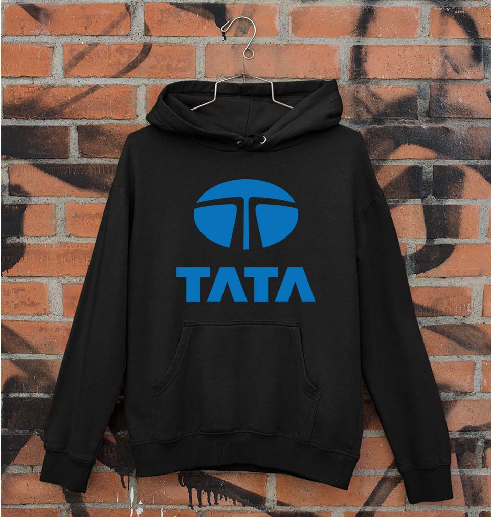 Tata Unisex Hoodie for Men/Women-Black-Ektarfa.online