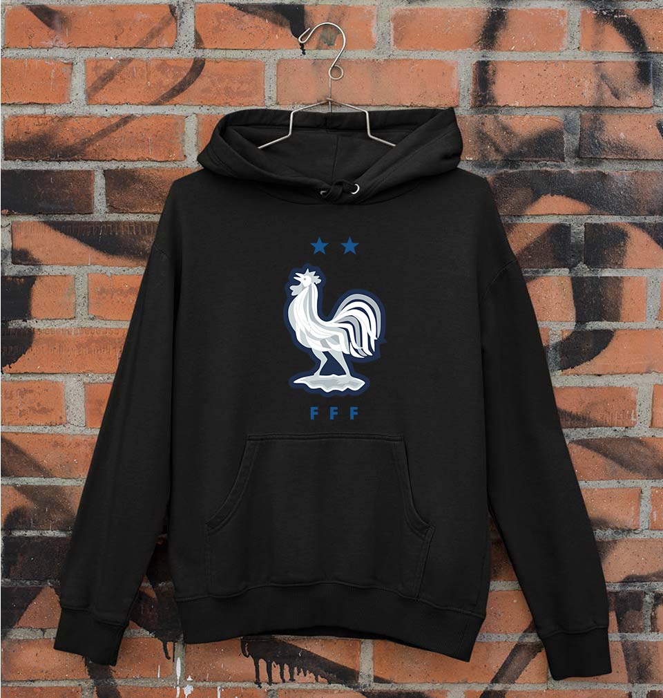 France Football Unisex Hoodie for Men/Women-Black-Ektarfa.online
