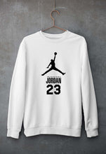 Load image into Gallery viewer, Michael Jordan Unisex Sweatshirt for Men/Women-S(40 Inches)-White-Ektarfa.online
