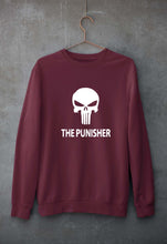 Load image into Gallery viewer, Punisher Unisex Sweatshirt for Men/Women-Maroon-Ektarfa.online
