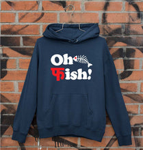 Load image into Gallery viewer, Fish Funny Unisex Hoodie for Men/Women-Navy Blue-Ektarfa.online
