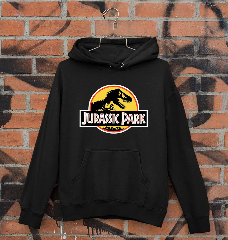 Jurassic Park Unisex Hoodie for Men/Women-Black-Ektarfa.online