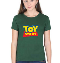 Load image into Gallery viewer, Toy Story T-Shirt for Women-Dark Green-Ektarfa.online
