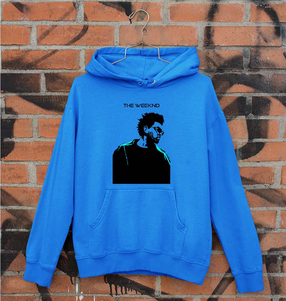 The Weeknd Unisex Hoodie for Men/Women-Royal Blue-Ektarfa.online