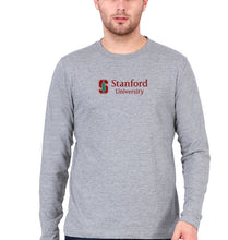Load image into Gallery viewer, Stanford Full Sleeves T-Shirt for Men-Grey Melange-Ektarfa.online
