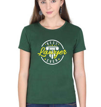 Load image into Gallery viewer, Best Lawyer T-Shirt for Women-Dark Green-Ektarfa.online
