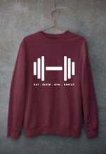 Load image into Gallery viewer, Gym Unisex Sweatshirt for Men/Women-Maroon-Ektarfa.online
