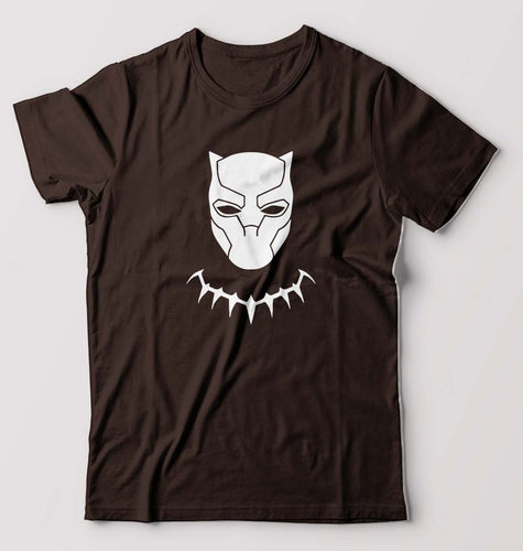 Black Panther Superhero T-Shirt for Men-Coffee Brown-Ektarfa.online