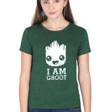 Load image into Gallery viewer, Groot T-Shirt for Women-Dark Green-Ektarfa.online
