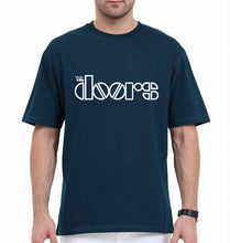Load image into Gallery viewer, The Doors Oversized T-Shirt for Men-Petrol Blue-Ektarfa.online
