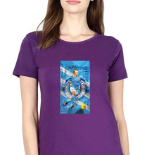 Load image into Gallery viewer, Erling Haaland T-Shirt for Women-Purple-Ektarfa.online
