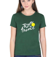 Load image into Gallery viewer, Tour de France T-Shirt for Women-Dark Green-Ektarfa.online
