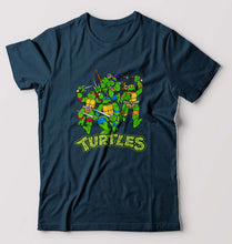 Load image into Gallery viewer, Ninja Turtles TMNT T-Shirt for Men-Petrol Blue-Ektarfa.online
