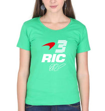 Load image into Gallery viewer, Daniel Ricciardo T-Shirt for Women-flag green-Ektarfa.online
