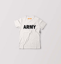 Load image into Gallery viewer, Army Kids T-Shirt for Boy/Girl-White-Ektarfa.online
