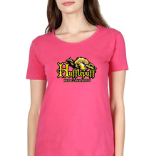 Load image into Gallery viewer, Hufflepuff Harry Potter T-Shirt for Women-Pink-Ektarfa.online

