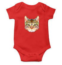 Load image into Gallery viewer, TRIANGLE_CAT Kids Romper For Baby Boy/Girl-0-5 Months(18 Inches)-RED-Ektarfa.online
