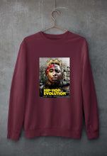 Load image into Gallery viewer, Hip-Hop Evolution Unisex Sweatshirt for Men/Women-Maroon-Ektarfa.online
