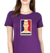 Load image into Gallery viewer, Zidane T-Shirt for Women-Purple-Ektarfa.online
