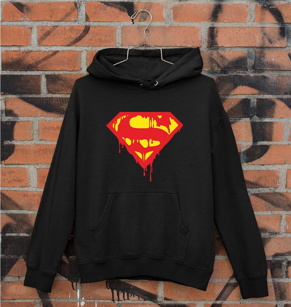 Superman Unisex Hoodie for Men/Women-Black-Ektarfa.online