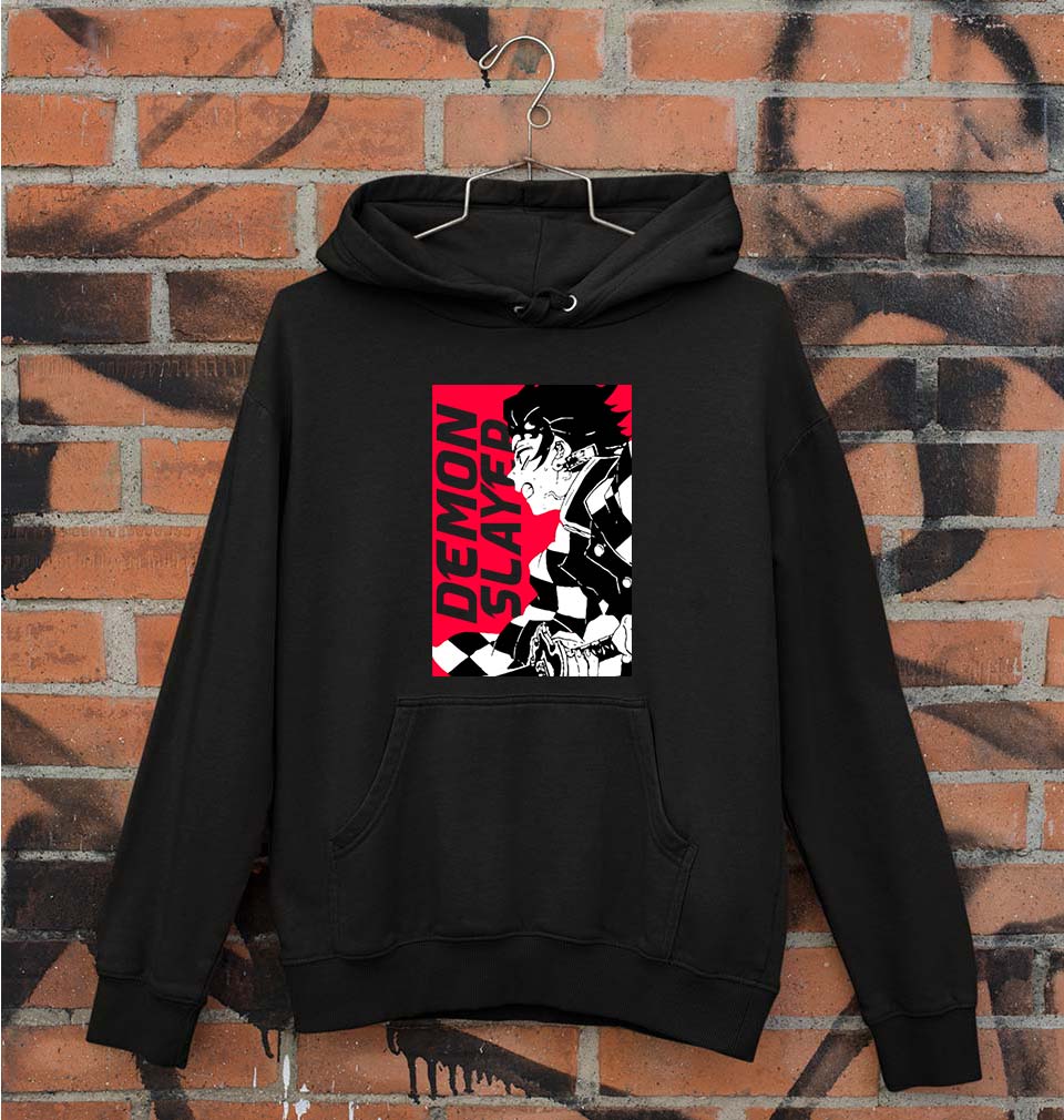 Demon Slayer Unisex Hoodie for Men/Women-Black-Ektarfa.online