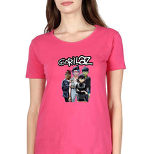 Load image into Gallery viewer, Gorillaz T-Shirt for Women-Pink-Ektarfa.online
