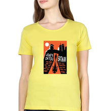 Load image into Gallery viewer, Batman T-Shirt for Women-Yellow-Ektarfa.online
