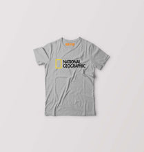 Load image into Gallery viewer, National geographic Kids T-Shirt for Boy/Girl-Grey-Ektarfa.online
