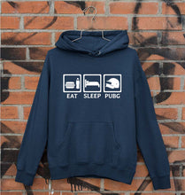 Load image into Gallery viewer, PUBG Eat Sleep Pubg Unisex Hoodie for Men/Women-Navy Blue-Ektarfa.online
