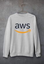 Load image into Gallery viewer, Amazon AWS Unisex Sweatshirt for Men/Women-Grey Melange-Ektarfa.online

