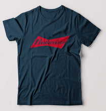 Load image into Gallery viewer, Budweiser T-Shirt for Men-Petrol Blue-Ektarfa.online
