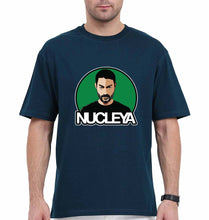 Load image into Gallery viewer, Nucleya Oversized T-Shirt for Men-Petrol Blue-Ektarfa.online
