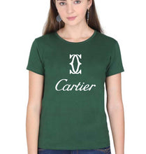 Load image into Gallery viewer, Cartier T-Shirt for Women-Dark Green-Ektarfa.online
