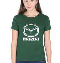 Load image into Gallery viewer, Mazda T-Shirt for Women-Dark Green-Ektarfa.online
