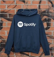 Load image into Gallery viewer, Spotify Unisex Hoodie for Men/Women-Navy Blue-Ektarfa.online
