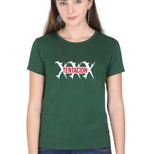Load image into Gallery viewer, xxxtentaction T-Shirt for Women-Dark Green-Ektarfa.online
