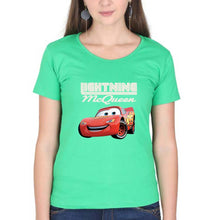 Load image into Gallery viewer, Lightning McQueen T-Shirt for Women-flag green-Ektarfa.online
