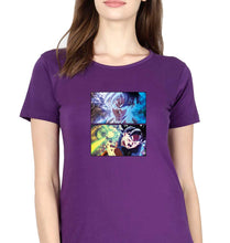 Load image into Gallery viewer, Goku T-Shirt for Women-Purple-Ektarfa.online
